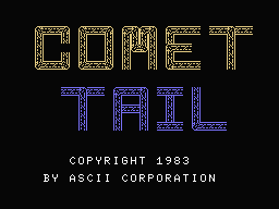 Comet Tail Title Screen